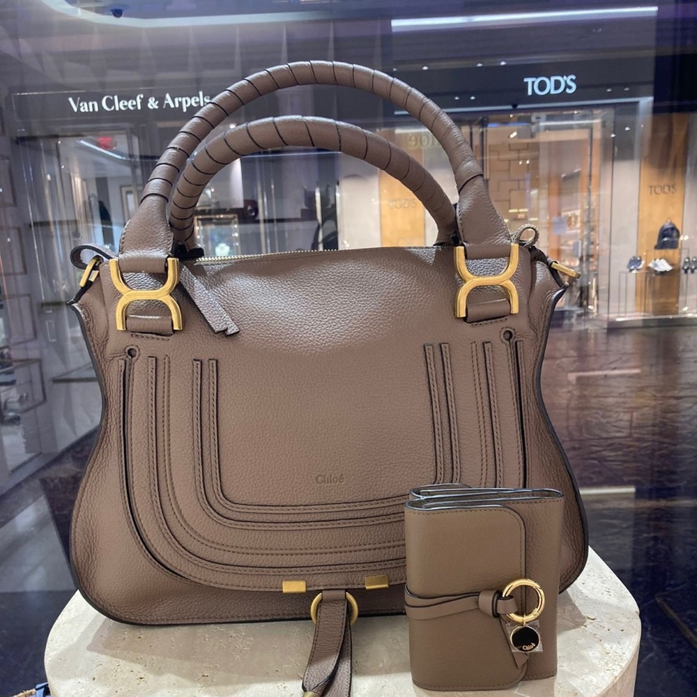 SOLD Chloe marcie bag! Rare Taupe Color